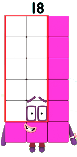 Eighteen (character) - Numberblocks Wiki - Fandom