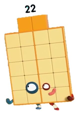 Twenty-Two (character) | Numberblocks Wiki | FANDOM powered by Wikia