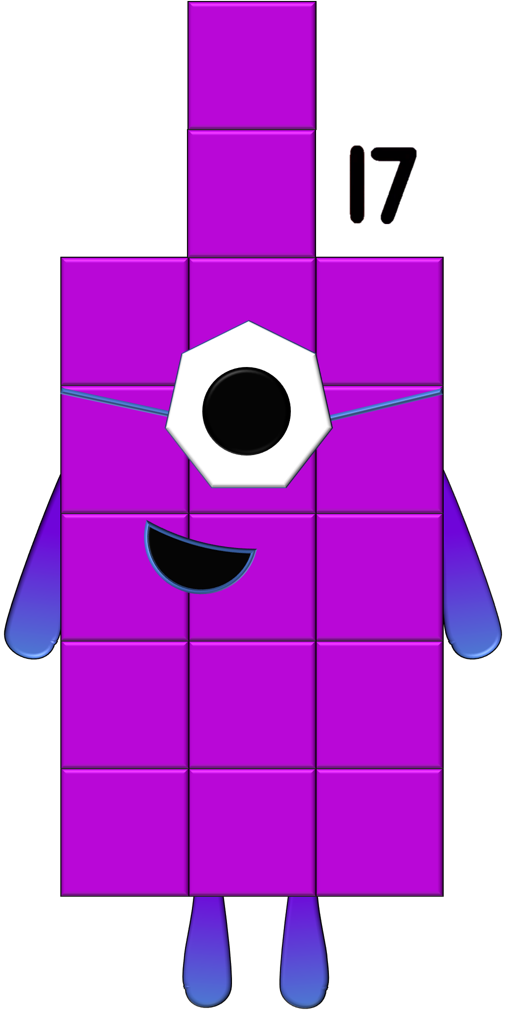 Seventeen (character) Numberblocks Wiki Fandom