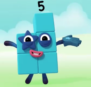 Five (character) | Numberblocks Wiki | FANDOM powered by Wikia