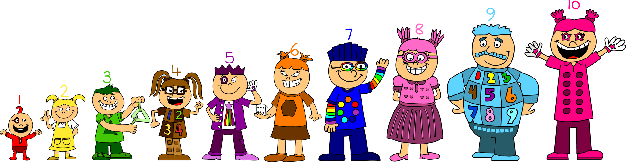 Image - Humanized Numberblocks of mine.png | Numberblocks Wiki | FANDOM