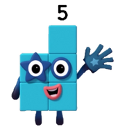 Five character Numberblocks Wiki FANDOM powered by Wikia