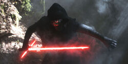 Kylo in the woods