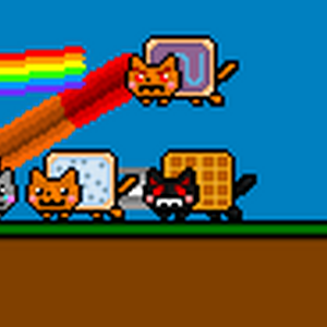 Team Tac Nayn Beats Up Ballon Nyan Grounded Nyan Cat Wiki Fandom