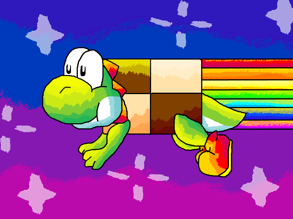 Image Nyan yoshi by koshechkazlatovlaska d49z4jv png Image Nyan yoshi by koshechkazlatovlaska d49z4jv png