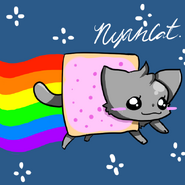Nyan Cat Nyan Cat Wiki Fandom - nyan cat costume roblox
