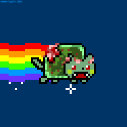 Zombie nyan cat