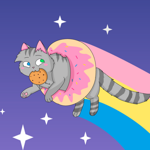 donut pusheen