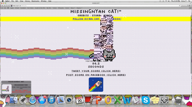 Secret nyan cat