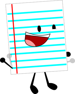 Notebook Paper | Object Invasion Wiki | Fandom