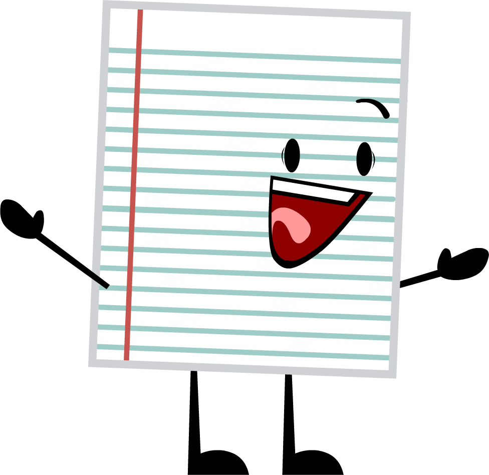 Notebook Paper | Object Invasion Wiki | FANDOM powered by Wikia