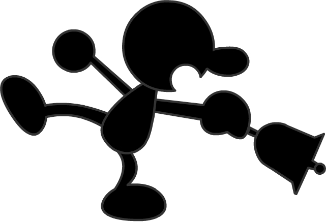 Mr Game & Watch from Super Smash Bros Object towel again Wiki Fandom