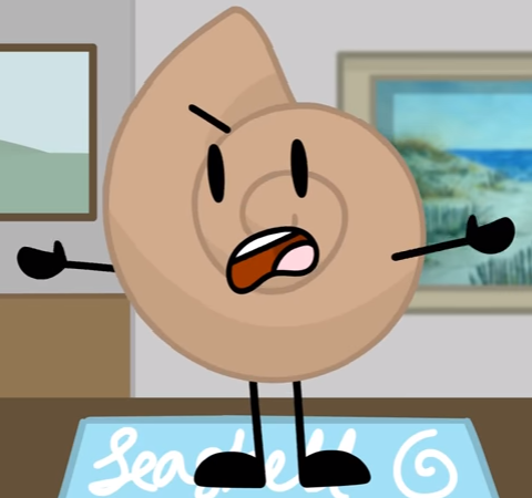 animated seashell