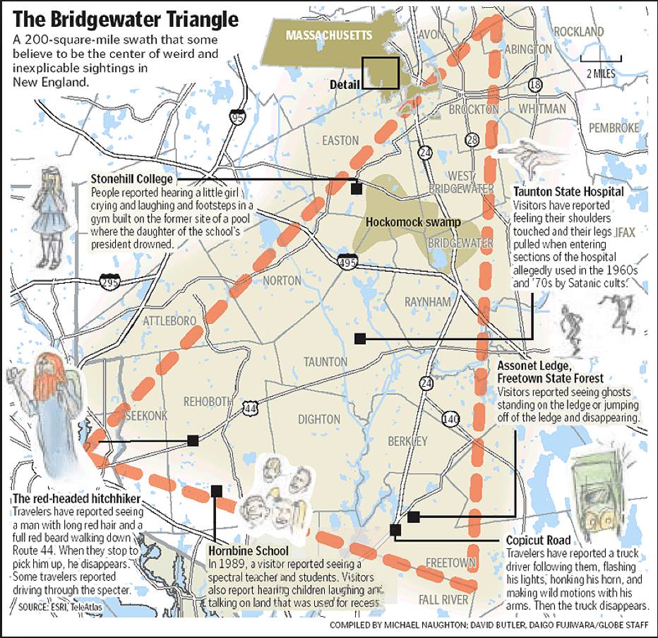 Bridgewater Triangle | ObscUrban Legend Wikia