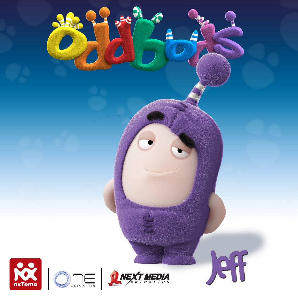 Чудики богат. Oddbods Джефф. Jeff Оддбодики. Чудики Джефф. Оддбодс слик.