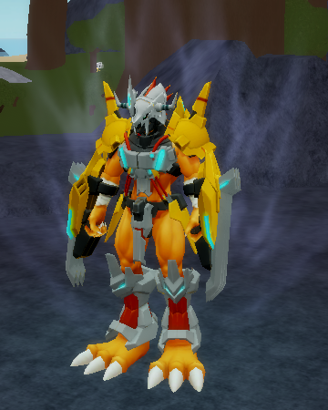 Wargreymon X Official Digimon Origins Roblox Wiki Fandom - roblox digimon origins wiki