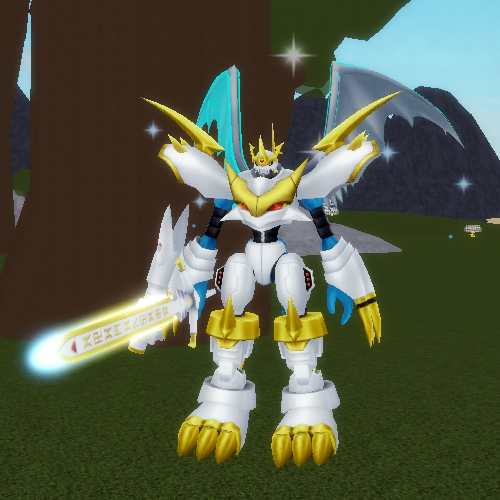 Imperialdramon Paladin Mode Official Digimon Origins Roblox Wiki Fandom - new paladins roblox