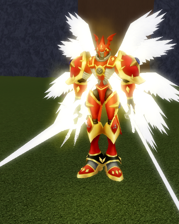 Gallantmon Crimson Mode Official Digimon Origins Roblox Wiki