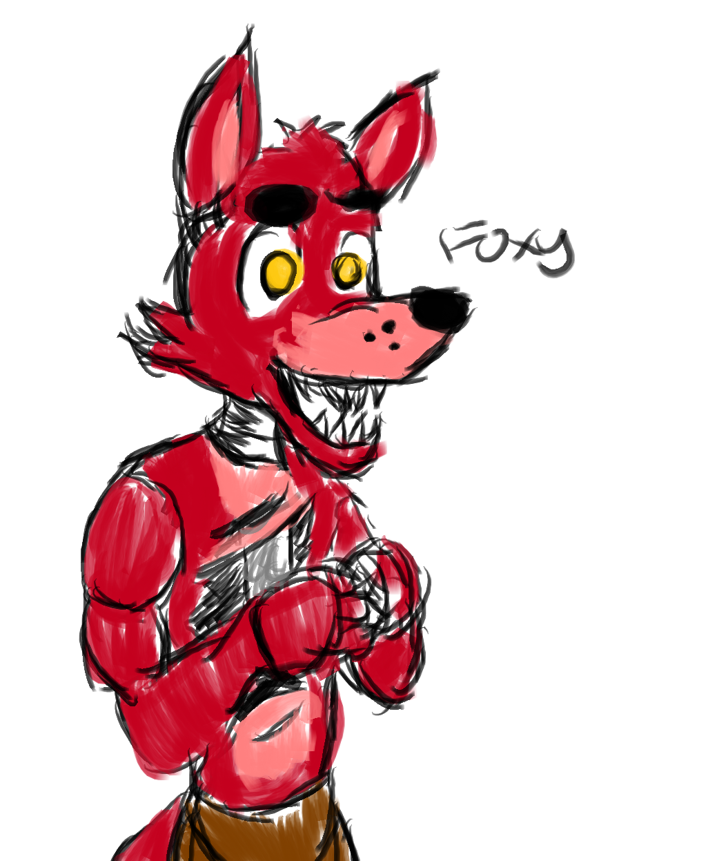 foxy and foxy and rocky