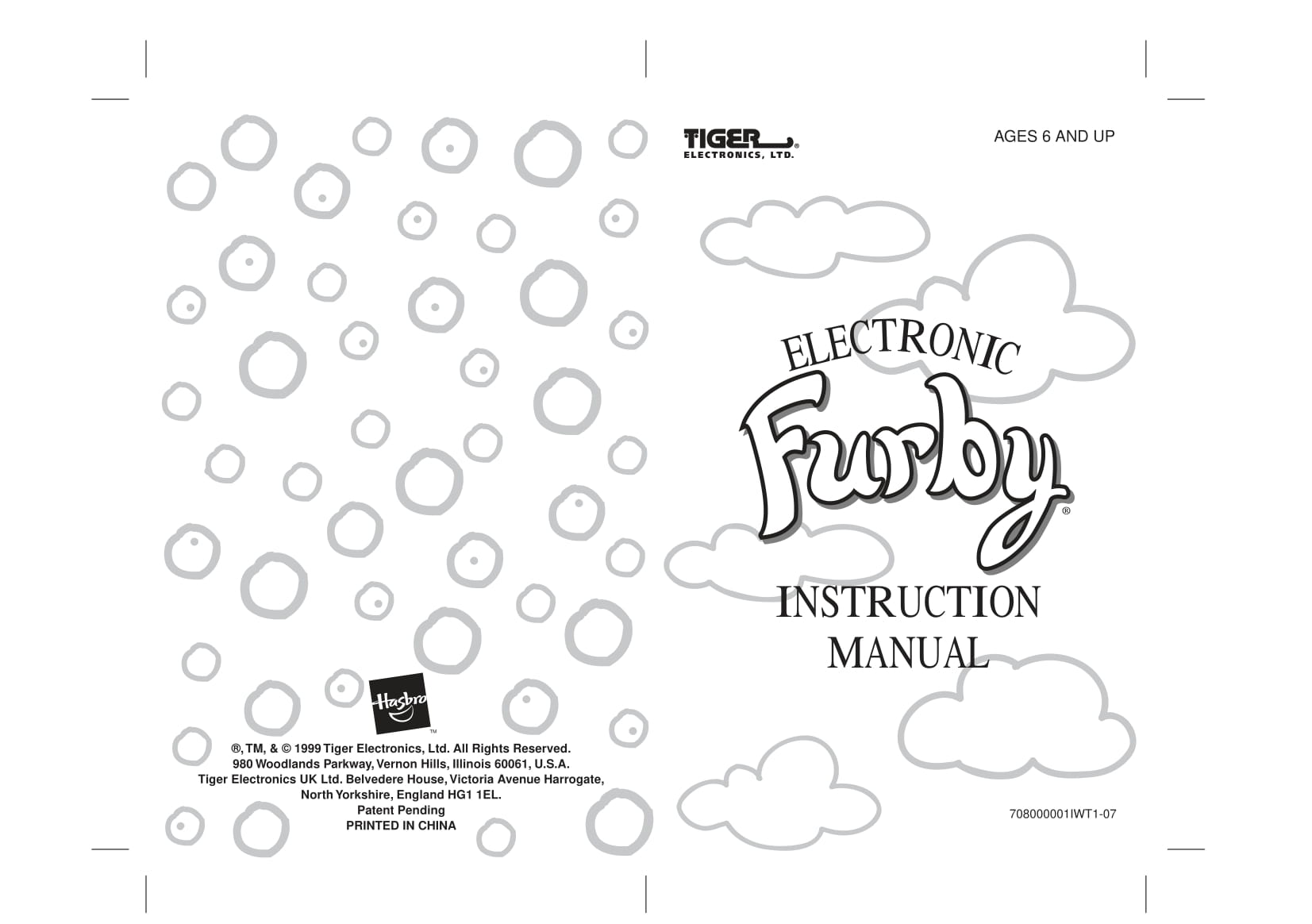 furby 1998 instructions