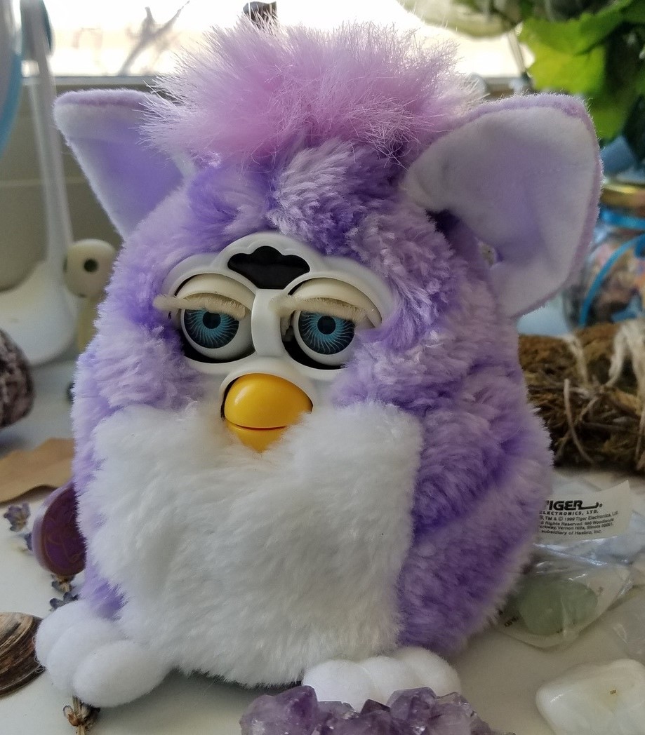 Purple Stripes Furby Baby | Official Furby Wiki | Fandom