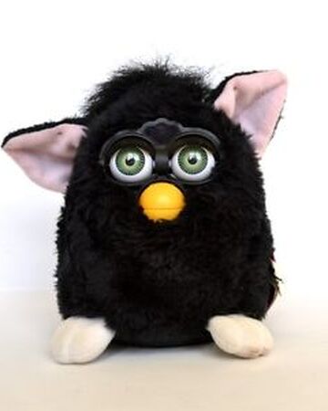 all black furby