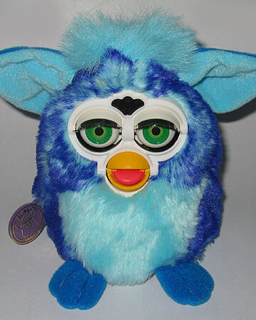 blue furby 1998