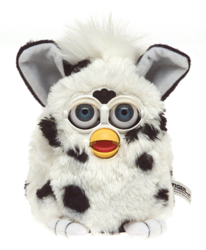 1998 black and white furby