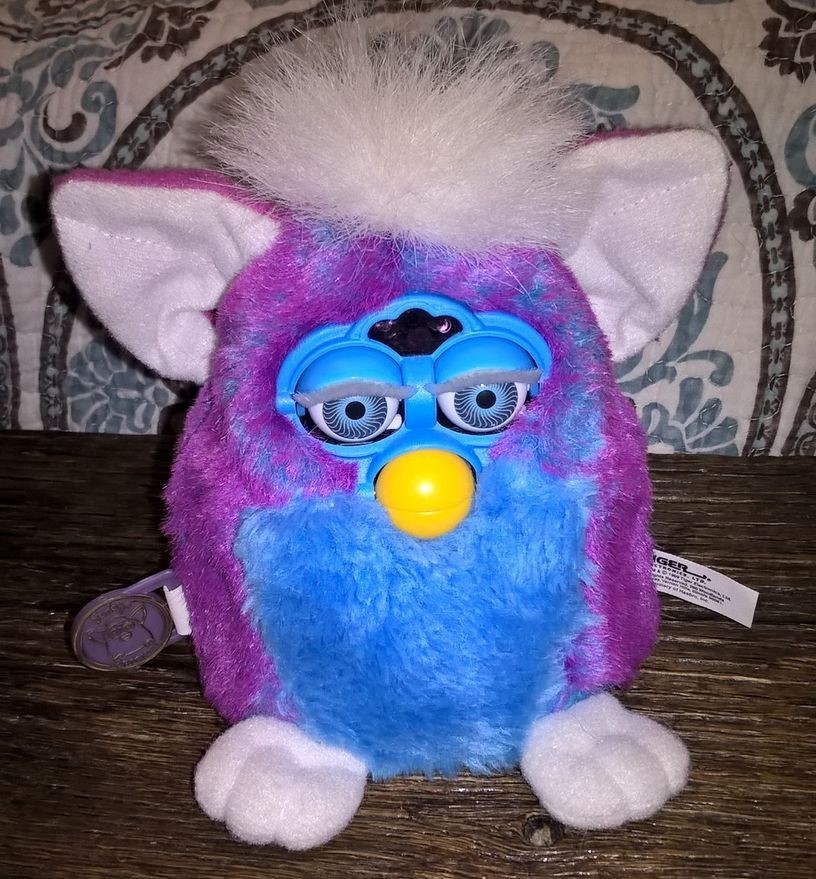 blue furby 1998