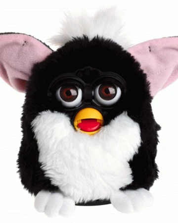 all black furby