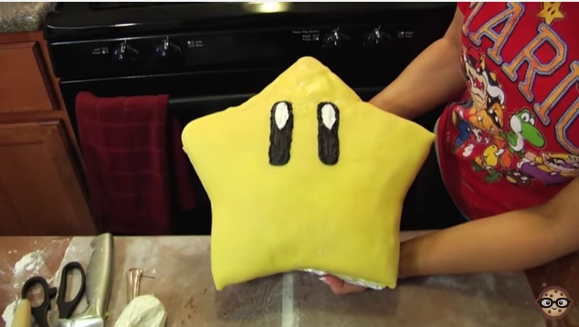 Super Mario Star Cake Official Nerdy Nummies Wiki Fandom