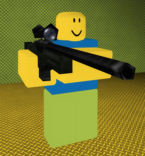 Rifle Noob Roblox - roblox noob holding gun