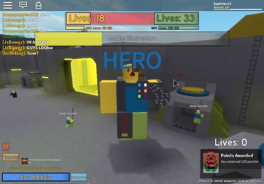 Roblox Noob Vs Zombie