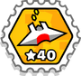 Astro40 stamp