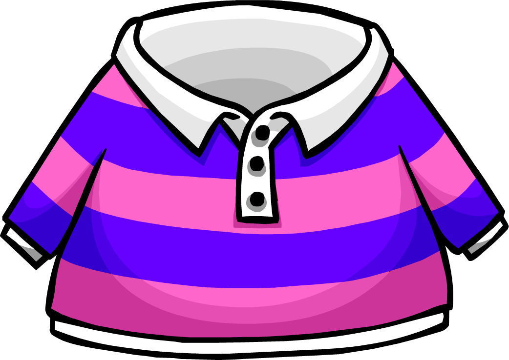 Pink Striped Rugby Shirt Club Penguin Online Wiki Fandom Pink Striped Rugby Shirt Club Penguin Online Wiki Fandom