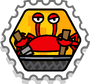 Crab Attack stamp