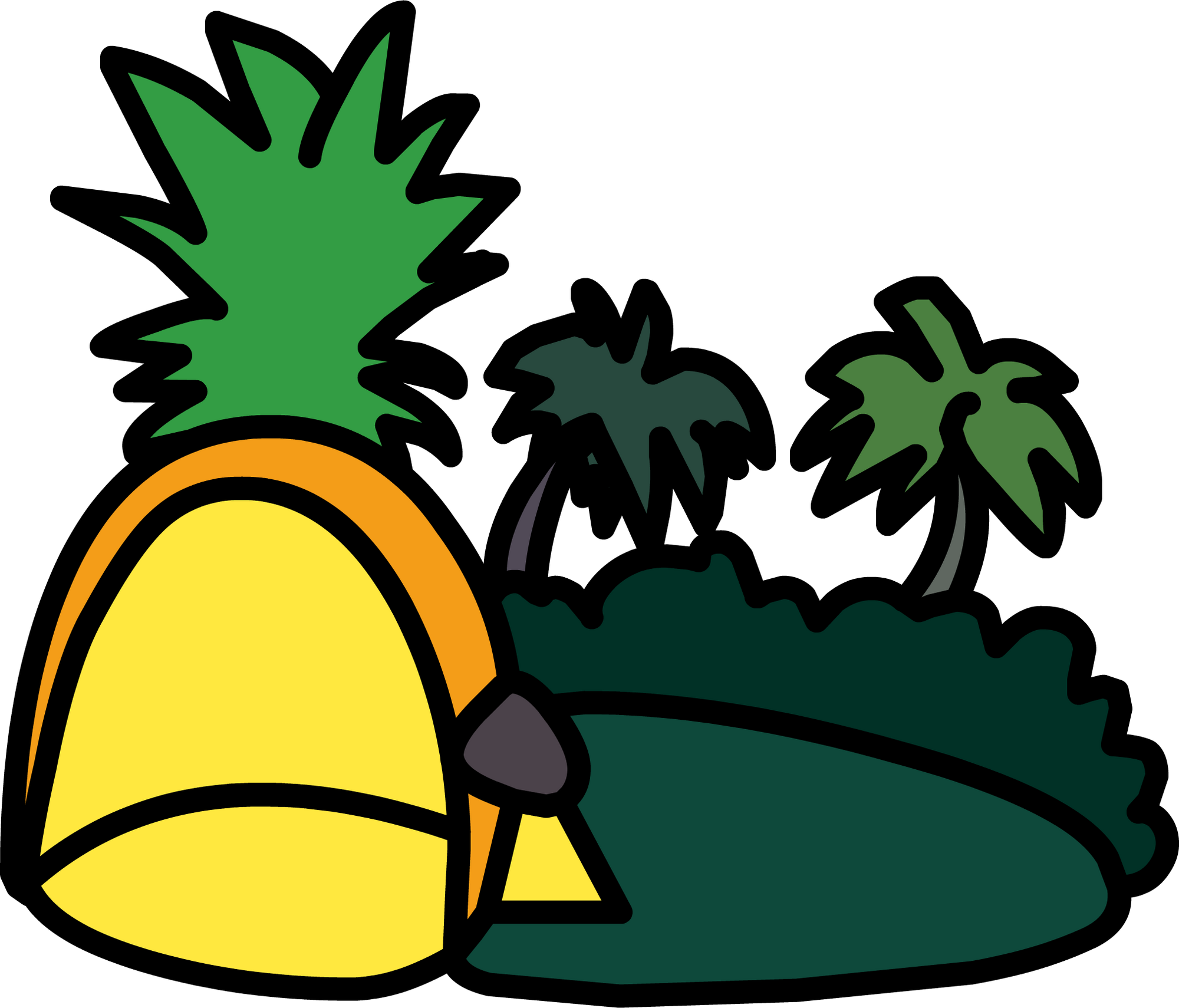 Pineapple Igloo | Club Penguin Online Wiki | Fandom