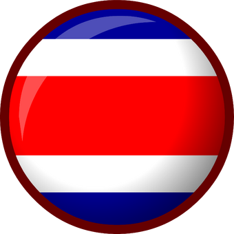 Costa Rica Flag Club Penguin Online Wiki Fandom - costa rica roblox id 2020