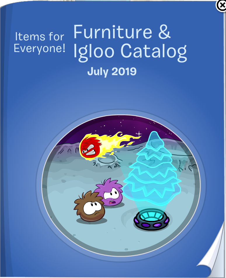 Furniture And Igloo Catalog July 2019 Club Penguin Online