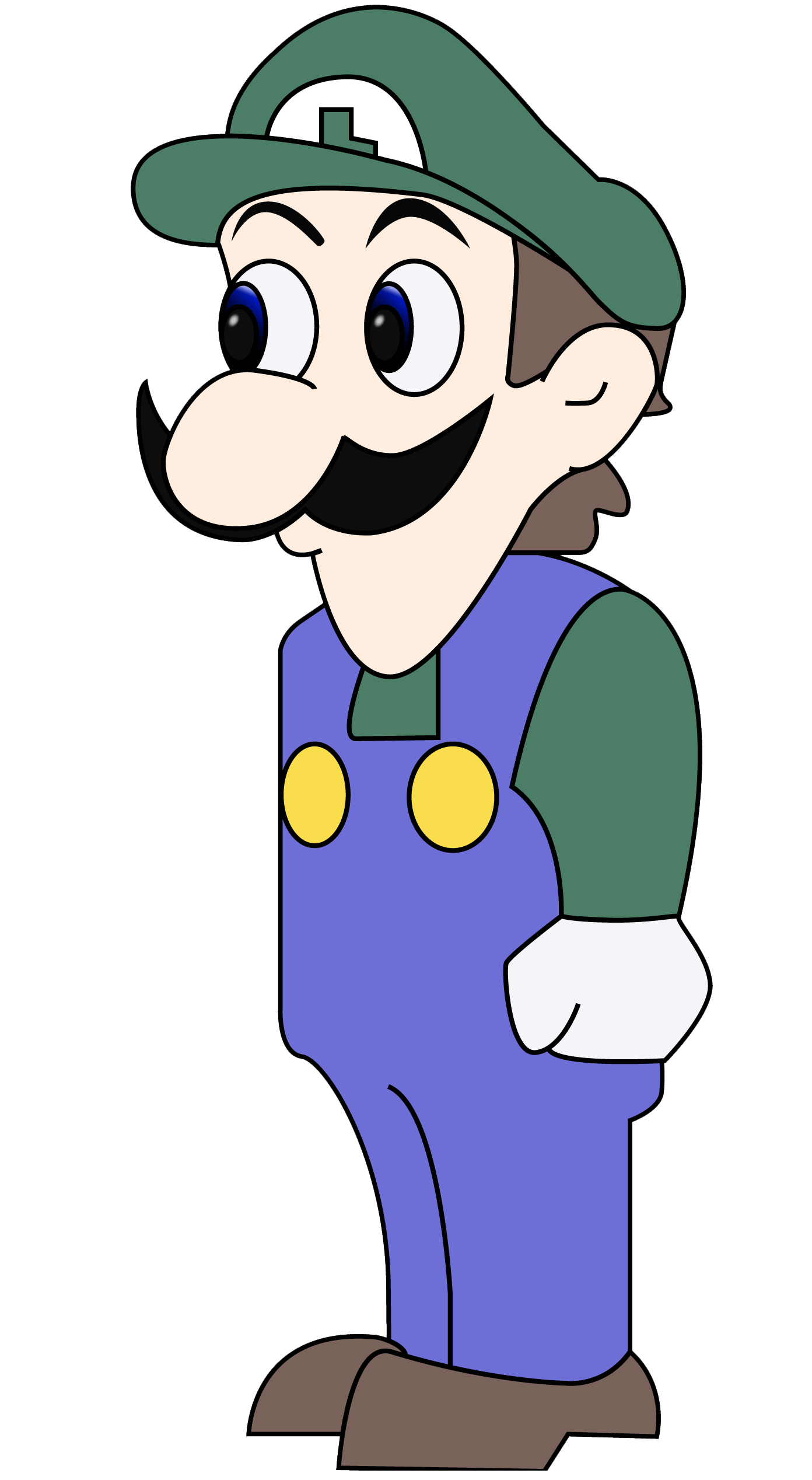 How to draw Luigi by DanTEHMan2001 on DeviantArt