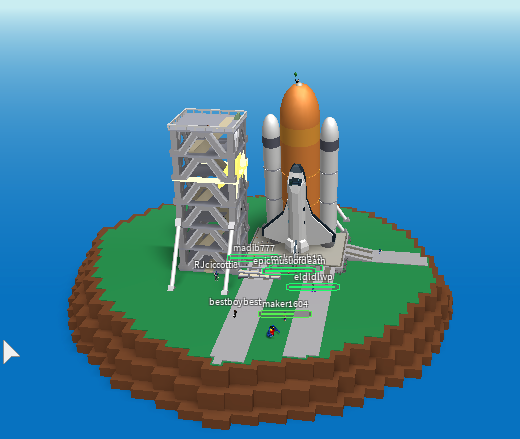 Launch Land Ofroblox Natural Disaster Survival Wiki Fandom - rocket ship roblox