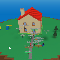 Happy Home Ofroblox Natural Disaster Survival Wiki Fandom - rock afire explosion roblox