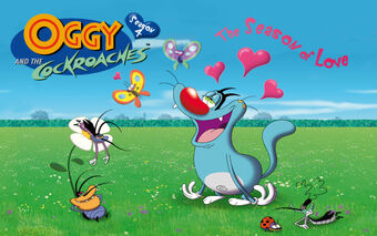 Drawing Of Bob In Oggy And The Cockroaches