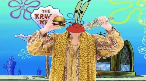 Oh Yeah Mr Krab Ppap Parody Video Oh Yeah Mr Krabs Wiki Fandom - oh yeah mr krabs roblox edition