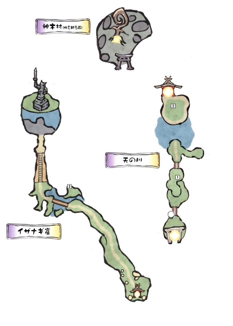 Image River map.jpg Okami Wiki FANDOM powered by Wikia