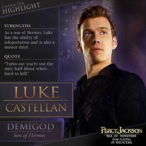 Luke Castellan Riordan Wiki Fandom