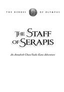 the staff of serapis