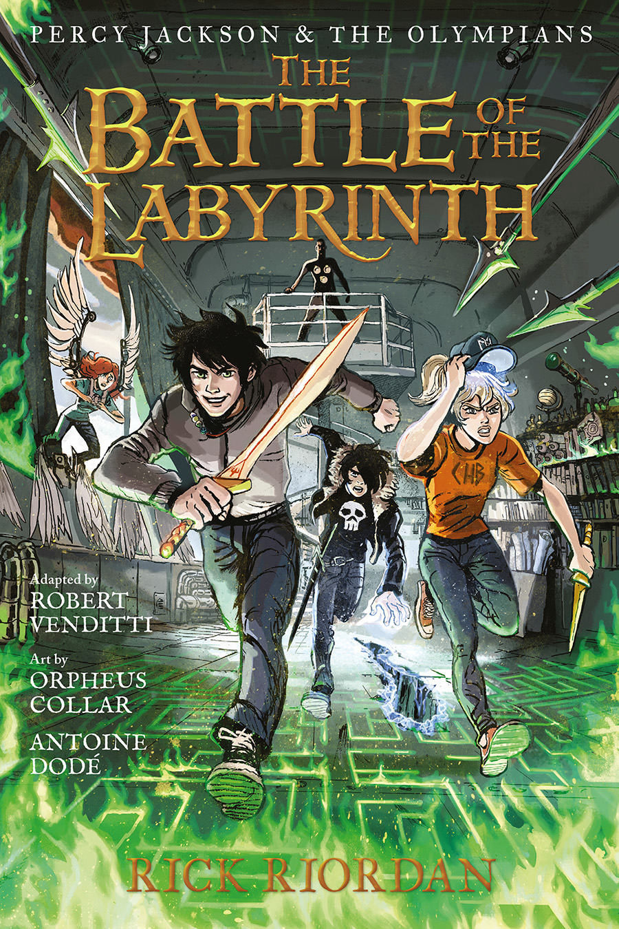 The Battle of the Labyrinth (graphic novel) | Riordan Wiki ...