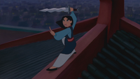 Mulan (Disney) épée Shan Yu toit palais Empereur