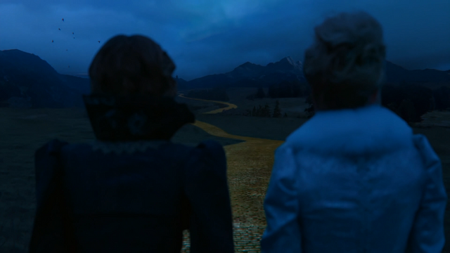 Fichier:3x20 Zelena Sorcière de l'Ouest d'Oz Glinda Gentille du Sud.png